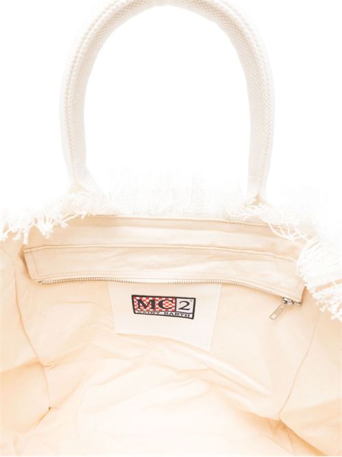 Borsa donna a spalla Vanity bianca MC2 SAINT BARTH | VANITY shoulder02571L